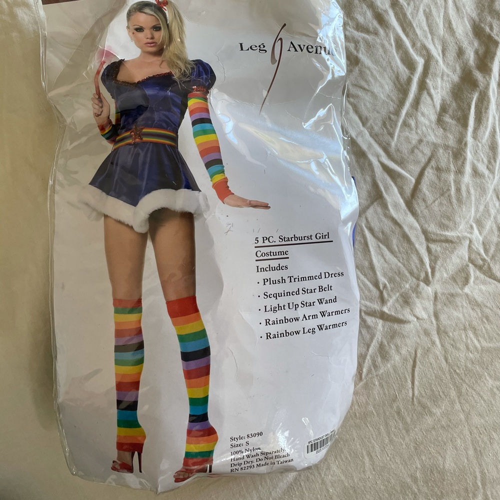 Leg Avenue Rainbow Brite/Starburst Girl Costume
